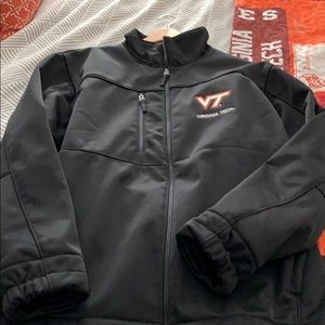 Virginia Tech black winter coat